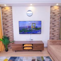 newly furnished two bedroom apartment with swimming pool, fully equipped gym, private parking space ,children playground and unbeatable scenic city views