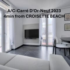 Grand 2 pieces moderne carre d or A1B205