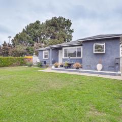 8 Mi to Dtwn Home with Fireplace and Games in LA!