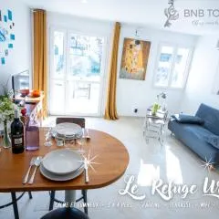 BNB TOULOUSE - Refuge urbain - Clim - Terrasse - Parking - WiFi - Proche transports