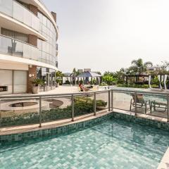 350m da Praia de Jurerê | Piscina #JA36