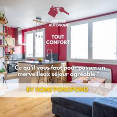 Le St Jacques 360 - CALME - WIFI Fibre Très Haut Débit - Lumineux - Proche Gare PIRMIL