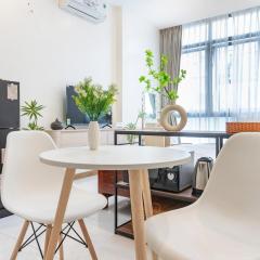 Sleek home saigon, Modern and newly built room