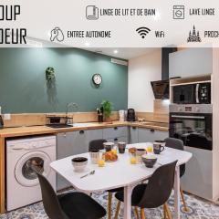 Le Coup de Coeur - Proche Sanctuaire et Commerces - WiFi