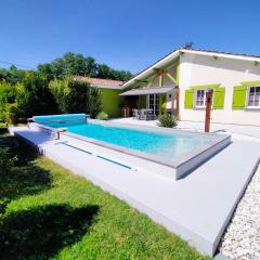 Maison 4 personnes avec piscine et espace bien-être partagés