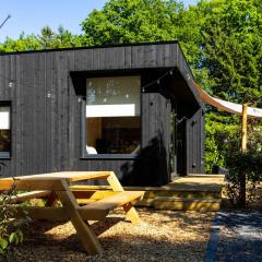 Knus gezinsverblijf in Cosi Tiny House op de Veluwe