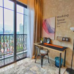 Pretty Room with balcony klcc view in Chamber