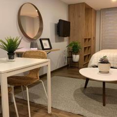 Cómodo loft con lavadora wifi y parking