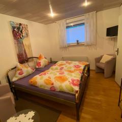 Zimmer 1 inkl eigenem Bad und Parkplatz