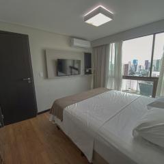 Flat Completo com Cozinha Completa, Piscina e Próximo à Praia de Boa Viagem