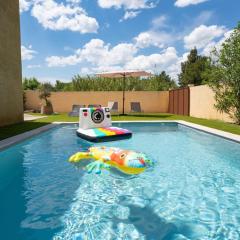 Villa T4 climatisée avec piscine privée