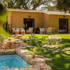 Domaine de Gialla Bergerie Quercia, 2 pers, piscine chauffée, 10 mn plage