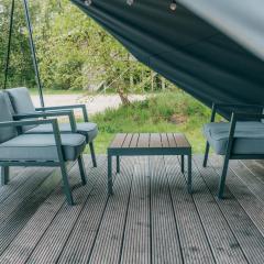 Glamping bij Vakantiepark De Sallandshoeve