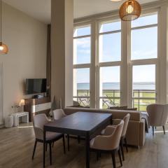 Mehr Meerblick - Stilvolle Ferienwohnung mit Panoramablick auf Ostsee und Saaler Bodden