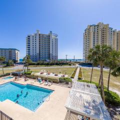 GULF VIEW condo King bed with bunk and LARGE L shaped balcony in cozy Perdido Key