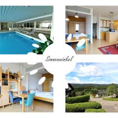 Fewo "Sonnenwinkel" C37 mit Südbalkon im Haus Feldbergblick, Lenzkirch, Innenpool, Sauna