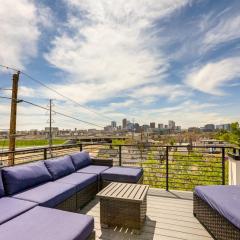 2 Mi to Ball Arena Townhome with Rooftop Patio