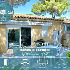 Maison de la Pinède, villa 7 pers + terrasse