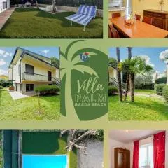 DesenzanoLoft Villa Palm Garda Beach, with garden, barbecue and pool