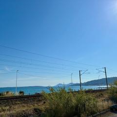 JUAN - PLAGES - PARKING Privé - TERRASSE VUE MER