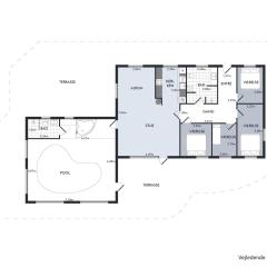 Nice Home In Ebeltoft With 4 Bedrooms, Swimming Pool And Wifi