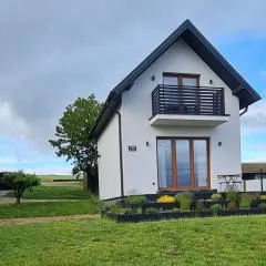 Pole Lawendowe Sielsko - domek na polu