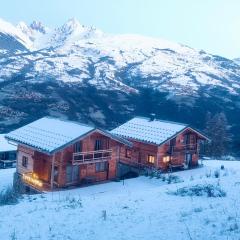 Chalet recent , 5 min télésiège de la Roche, virage 12