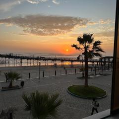 Departamento con Vista al Mar y al Muelle