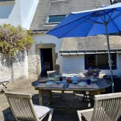 Maison de pêcheur au calme, 4 pers, proche plage, jardin, Wifi - FR-1-775-24