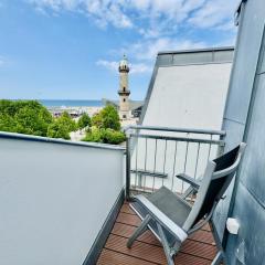 Sonnenuntergang, am Leuchtturm