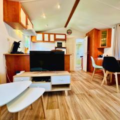 O'PARADIS - Mobil-home au calme, clim, BBQ & piscine