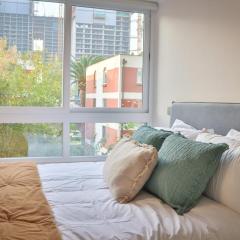 HOM I Luminoso Depto 2D2B en Nunoa 4PAX Parking