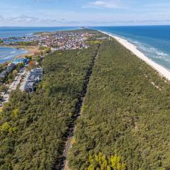 Apartament Leśny Ogród - kompleks Wydma & Las - 200 m do Morza, widok na sosnowy las, leśny ogród o pow 160 m2, bezpłatny parking, faktura VAT, ochrona, plac zabaw, boisko wielofunkcyjne