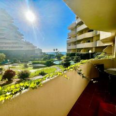 Lovely Sea and Garden View Apartment Benalbeach