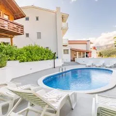 Luxury apartment Irina with private heated pool