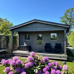 Chalet in het groen met airco