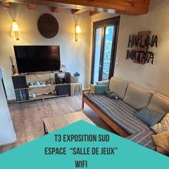 Maison cosy, garage, jardin, terrasse vue montagne