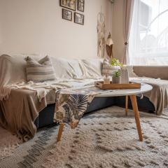 Boho Apartment Plovdiv with Private Parking Space