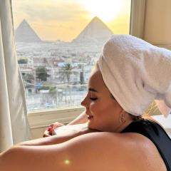 Moonlight pyramids view INN