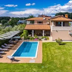 Villa Roza in Central Istria with whirlpool and playground for kids - pet friendly