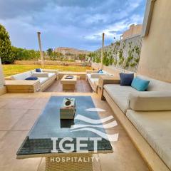 ground junior chalet in hacienda bay with garden exh9