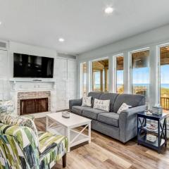 New Listing! Stunning Oceanfront 4-bedroom 3 bath house nestled on the quiet end of the island.