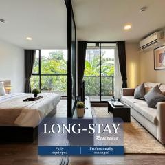 Serene Tropical 1BR - Ultra Fast Wifi - Sathorn