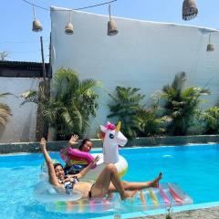 Casa Greemat 5Habs AC piscina a pasos del mar