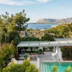 SeaView villa with piano by Chania Living Stories