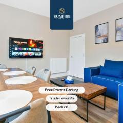 Baldovan Heights - INVOICE and REDUCED PRICE only via SUNRISE SHORT LETS DUNDEE, 3 Rooms, 6 Beds, TV's and Fans Each Room, Fully Equipped, 5 mins to Centre and Ring Road, Perfectly Suited to Groups and Long Stays