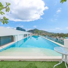 C190 Sleek 1BR with Infinity Pool, Gym, Rooftop