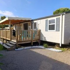 Mobil-home tout confort camping Mar Estang à Canet en roussillon