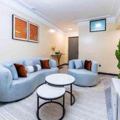 classy executive one bedroom apartment with amazing breathtaking city views ,child playground, swimming pool and fully equipped gym