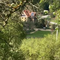 Natur Idylle mit Tieren in der Dachsmühle zwischen Bodensee und Schwarzwald